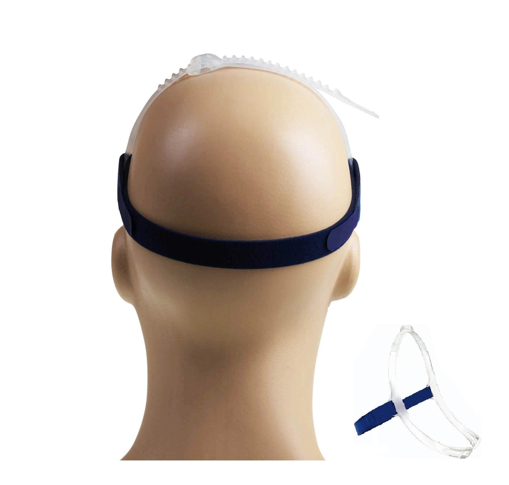 Organic Deal Back Strap for ResMed CPAP Mask Swift Fx Nasal Pillow - Replacement Headgear for Swift FX Nasal Pillow - ResMed CPAP Supplies Option - CPAP Headgear Back Strap (Mask, Frame Not Included)