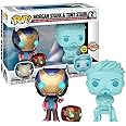 Pop! Morgan & Tony Stark Glows in The Dark 2 Pack Special Edition