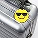 Travel Luggage Tags,10 pack Emoji Suitcase Travel ID Label Tags Holders For Luggage Travel Gears Gifts Identifier Tags