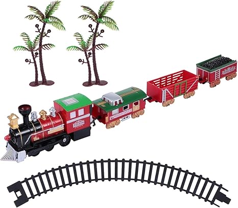 plastic train set