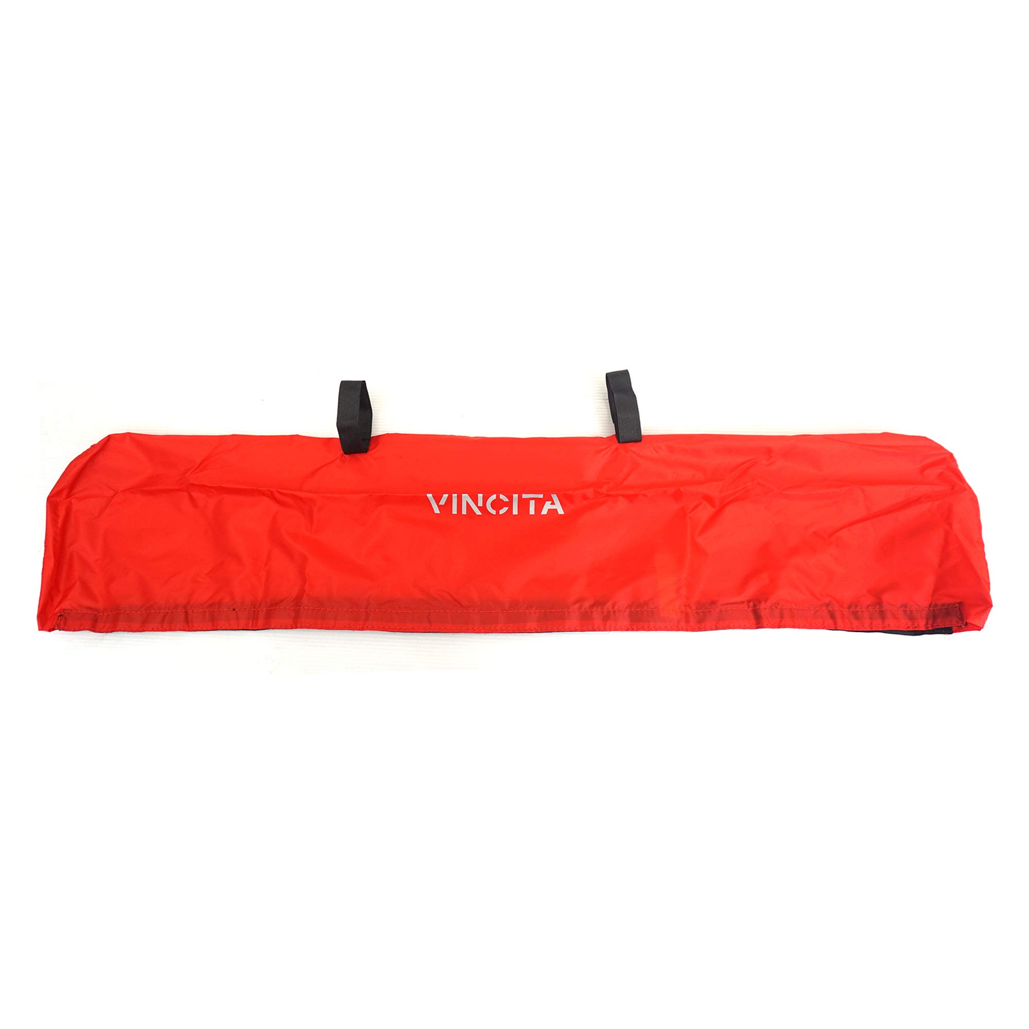 Vincita Mountain Bike Durable Water-Resistant Handlebar Cover RED XL with Hook and Loop Adjustable Strap Bike Cover Road Bicycles Bikepacking Accessories