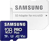 Samsung PRO Plus MicroSD Card 128GB U3 4K UHD 180MB/s Read + USB Reader view 4