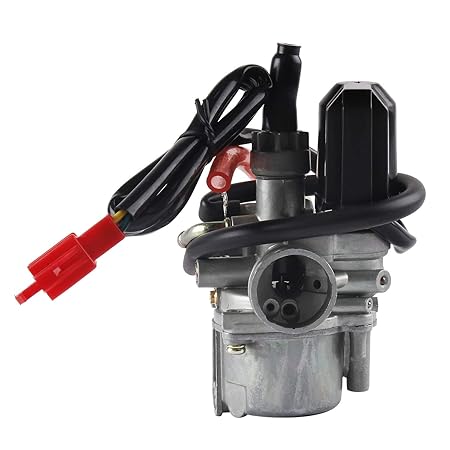 Wilktop 17mm Vergaser, Roller Vergaser Motorrad Carburetor mit E-Choke 2-Poligern Anschluss