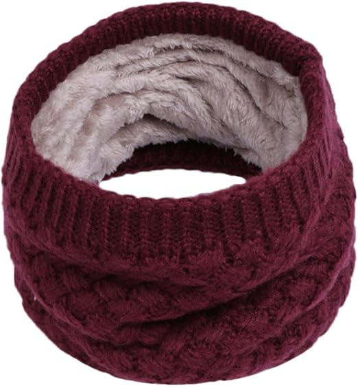 Mamum Enfants Bebe Femme Hiver Chaud Cache Cou Coton Echarpe Tube