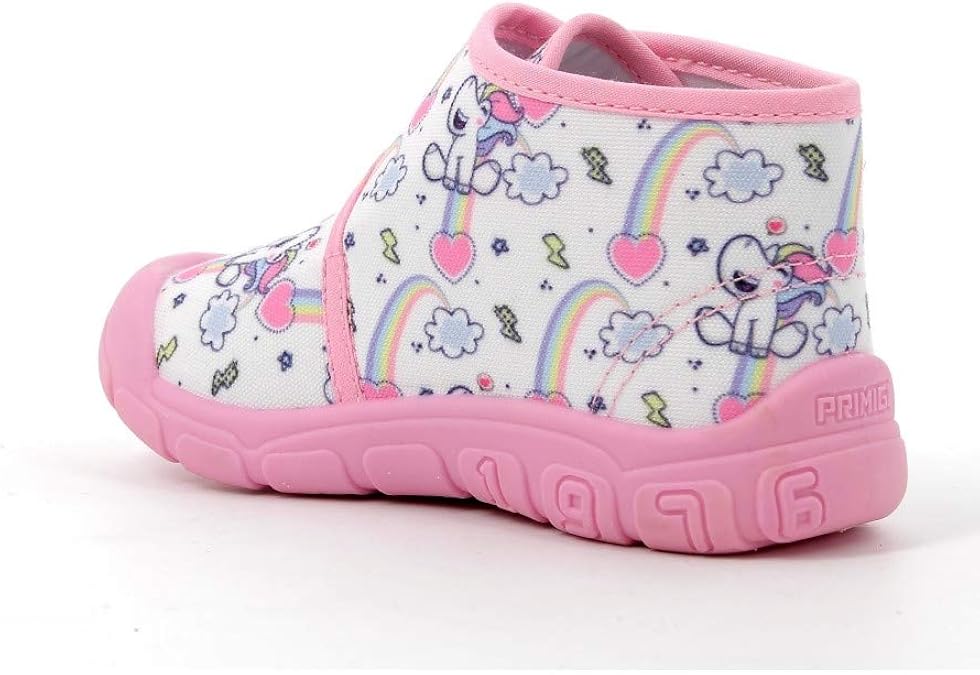 Scarpe per bambine e ragazze PRIMIGI 5445100 moppine Pantofole Bambina Primi  Passi Tessuto Rosa Unicorno urban-earth.co.uk