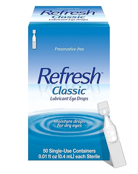 REFRESH CLASSIC LUBRICANT EYE DROPS FOR DRY EYES,...