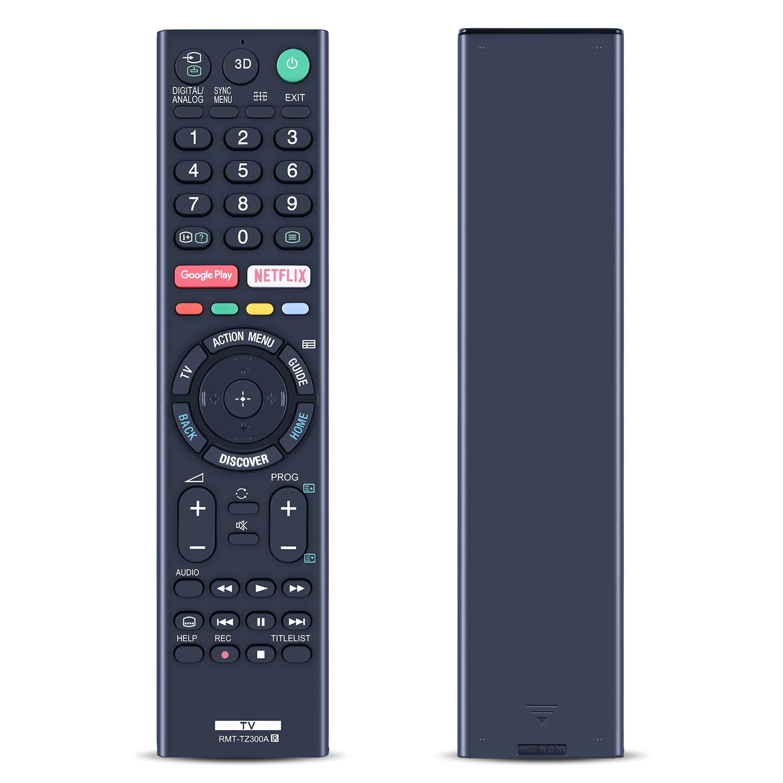New RMT-TZ300A Remote Control Replacement for Sony TV, Compatible With XBR-55X810C XBR-65X810C
