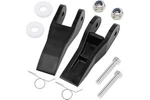 ChangTa Flipper Replacement Kit 29-1 Compatible with Werner Flipper Kit for Werner/Louisville/Keller Aluminum & Fiberglass Extension Ladders Parts, Black (Pack of 2)