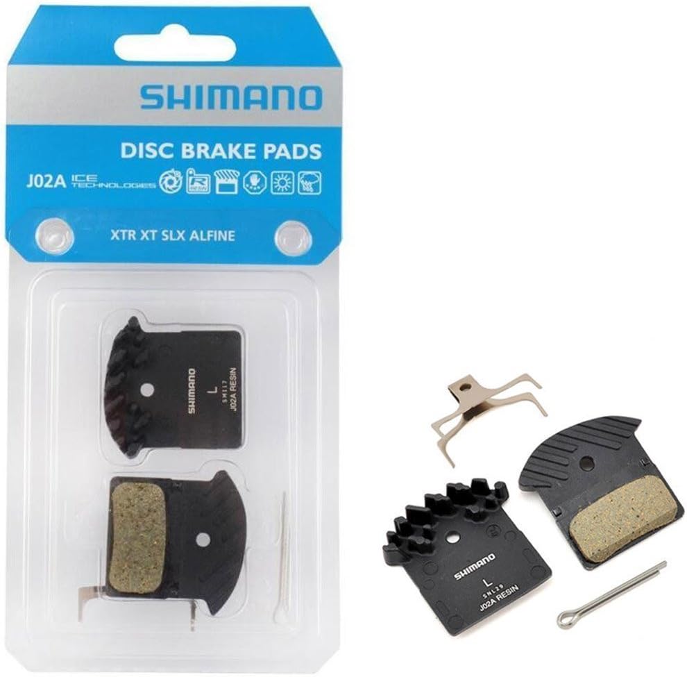 Shimano Original J02A Resin Disc Brake Pads XTR XT SLX ALFINE with
