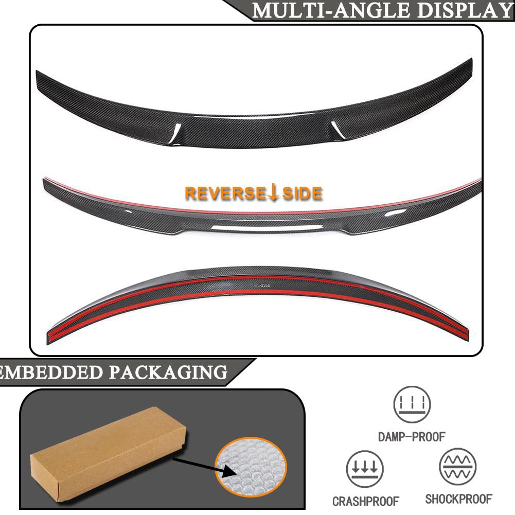 Heckspoiler FüR Mercedes Benz A-Klasse W177 Limousine V177 A180 A160 A200 A220 A250 A35 2019-2023, Abs/Schwarz GläNzend