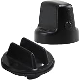 HIMARKLIF Ignition Key Knob Compatible with Mazda CX-9 MX-5 Miata, Inner &amp; Outer Push Turn Switch, Keyless Ignition Start Button Replace# D6Y1-76-142