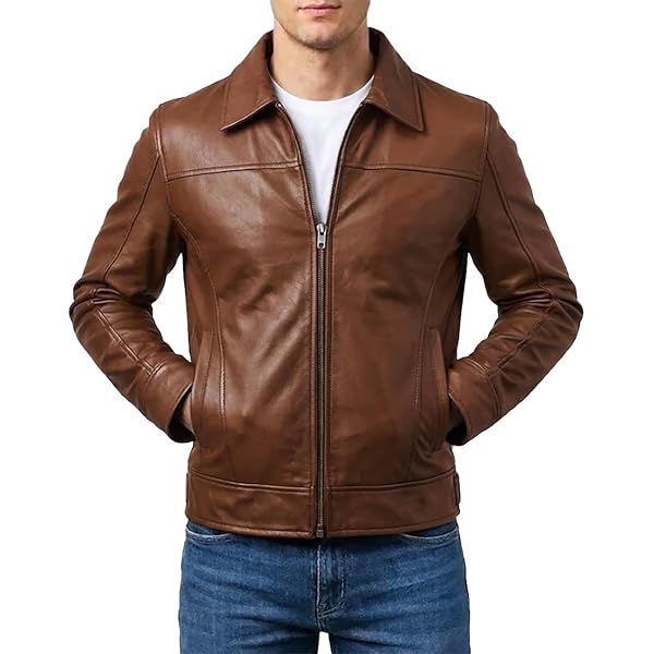 A2 Bomber Jacket Genuine Lambskin Leather Coat Plain Classic