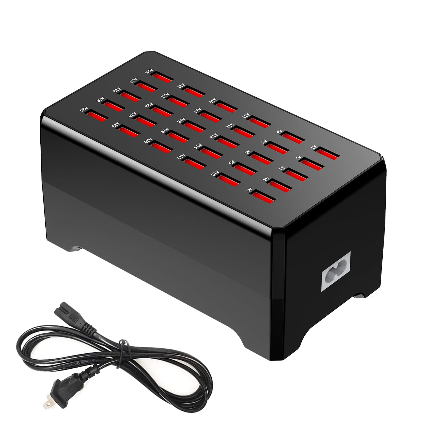Photo 1 of MaxLax USB Charger Station,30-Port 150W/30A Multiple USB Charging Station,Multi Ports Charger for Smartphones?Tablets?and Other Devices