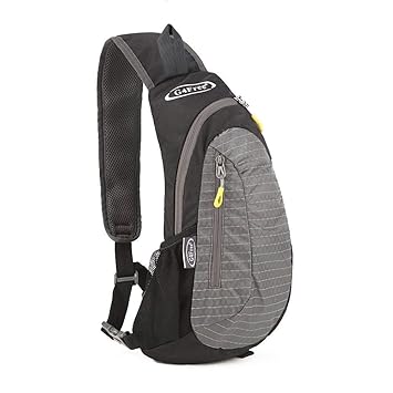 G4Free Leichte Brust Sling Schulter Rucks?cke Nette Umh?ngetasche Dreieck Pack Rucksack zum Wandern Radfahren Reisen oder Mul