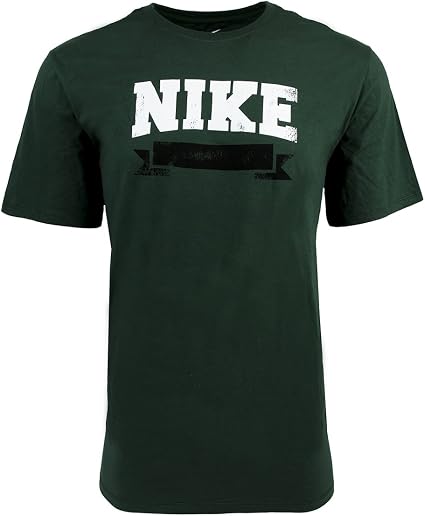 dark green nike t shirt
