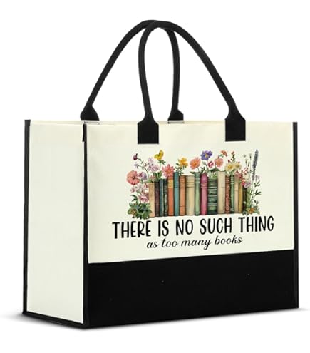 Cotton Canvas Tote Bag – Natural, Medium Size 17" X 12.6" | Reusable Shopping Bag, Beach Bag, Gift