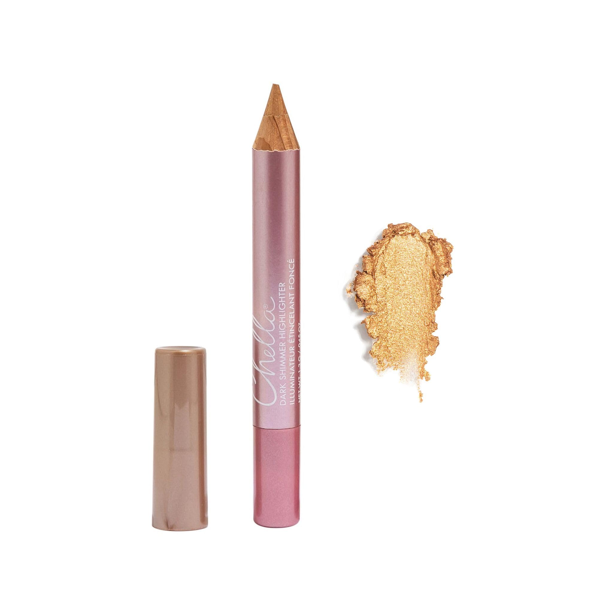 Chella Highlighter Makeup Pencil - Vegan, Cruelty Free, Paraben Free, Gluten Free - Use as a Highlighter, Concealer and Under Eye Liner (Dark Shimmer) — image 1