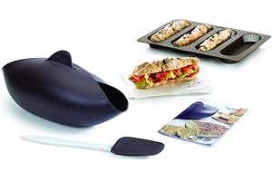 Lekue Bread Making Kit, Brown