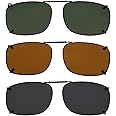 Eyekepper Large Clip On Sunglasses Polarized Lens