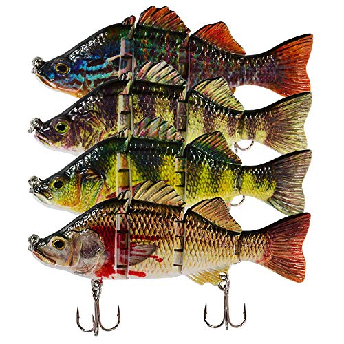 ROSE KULI Fishing Lures Multi Jointed Swimbait Lifelike Fish Lure Tackle Kits