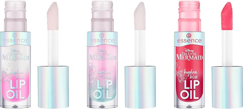 essence Disney THE LITTLE MERMAID hydra kiss LIP OIL trio Öl Mehrfarbig 4ml