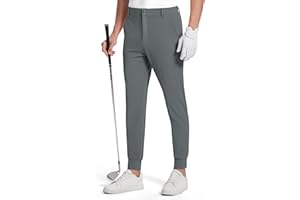 SERAMY Men's Golf Joggers Pants Slim Fit Stretch Sweatpants Work Dress Casual Running Pants for Men with 5 Pockets