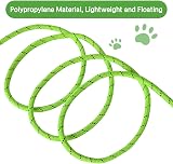 Vivifying Reflective Floating Long Dog Lead 10M 32ft Green with Soft Handle view 3