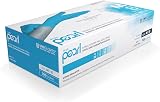 Unigloves Blue Pearl Nitrile Exam Gloves Large 100s Powder Free Latex Free view 2