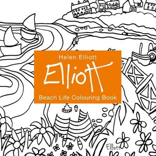 8700 Beach Life Coloring Book Free