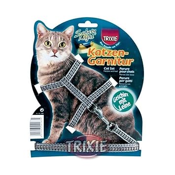 Eqt Tec Katzen Geschirr Leine Katzenleine Reflektierend