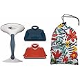 GLEENER Battery-Free Fabric Shaver & Lint Brush + Sweater Saver Gift Bundle | Adjustable Depiller for Clothing & Furniture (Bright Blossom)