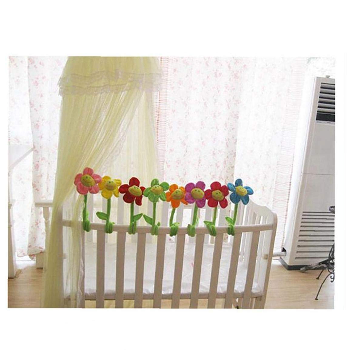 6pcs Mignon En Peluche De Tournesol Rideau Corde Embrasse Bebe Porte Rideau Chambre Couleurs Au Hasard Accessoires Et Decorations Ameublement Et Decoration Epf Lk