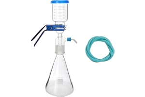 faruijie Distillation Filtration Apparatus - Lab Vacuum Filtration Distillation Apparatus,Borosilicate Glass Vacuum Filtration Distillation Apparatus（1000ml）