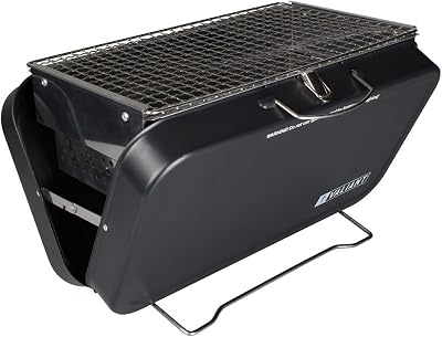 Valiant Portable Folding Picnic BBQ - Charcoal, 2.4kg, Compact Design