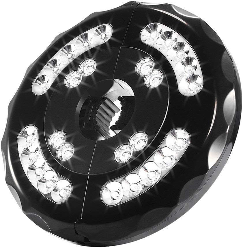 Umbrella Lights๏ผBESWILL Patio Umbrella Lights Cordless 28 LED Lights with Three Lighting Modes for Camping Tents & Outdoor Use (Rechargeable)