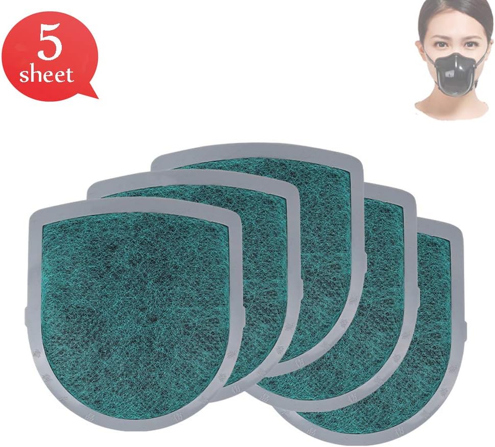Enweonga Child Electric Filter Masks, Automatic Air Anti-Dust Purification Respirator, Reusable Low Noise Protect Breathing Masks,Filter