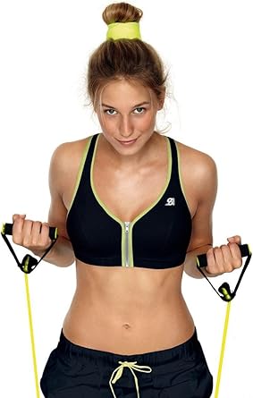 shock absorber zip front sports bra