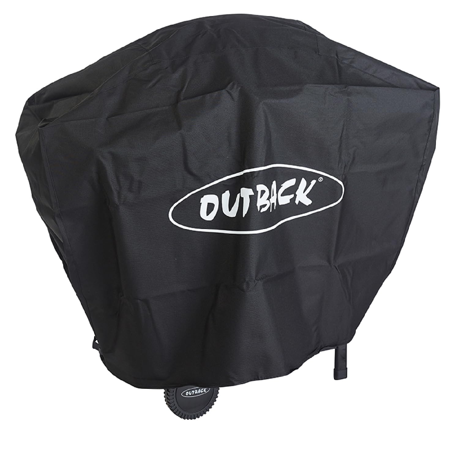 Outback Premium BBQ Cover To Fit 2 Burner Hooded Trooper & Spectrum > Water resistant and breathable protective cover with high thread count - OUT370051