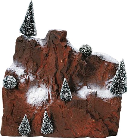 Autres Lemax Village De Noel Ski Montagne Toile De Fond Neuf A Partir De 1999 Decorations De Noel Sapins