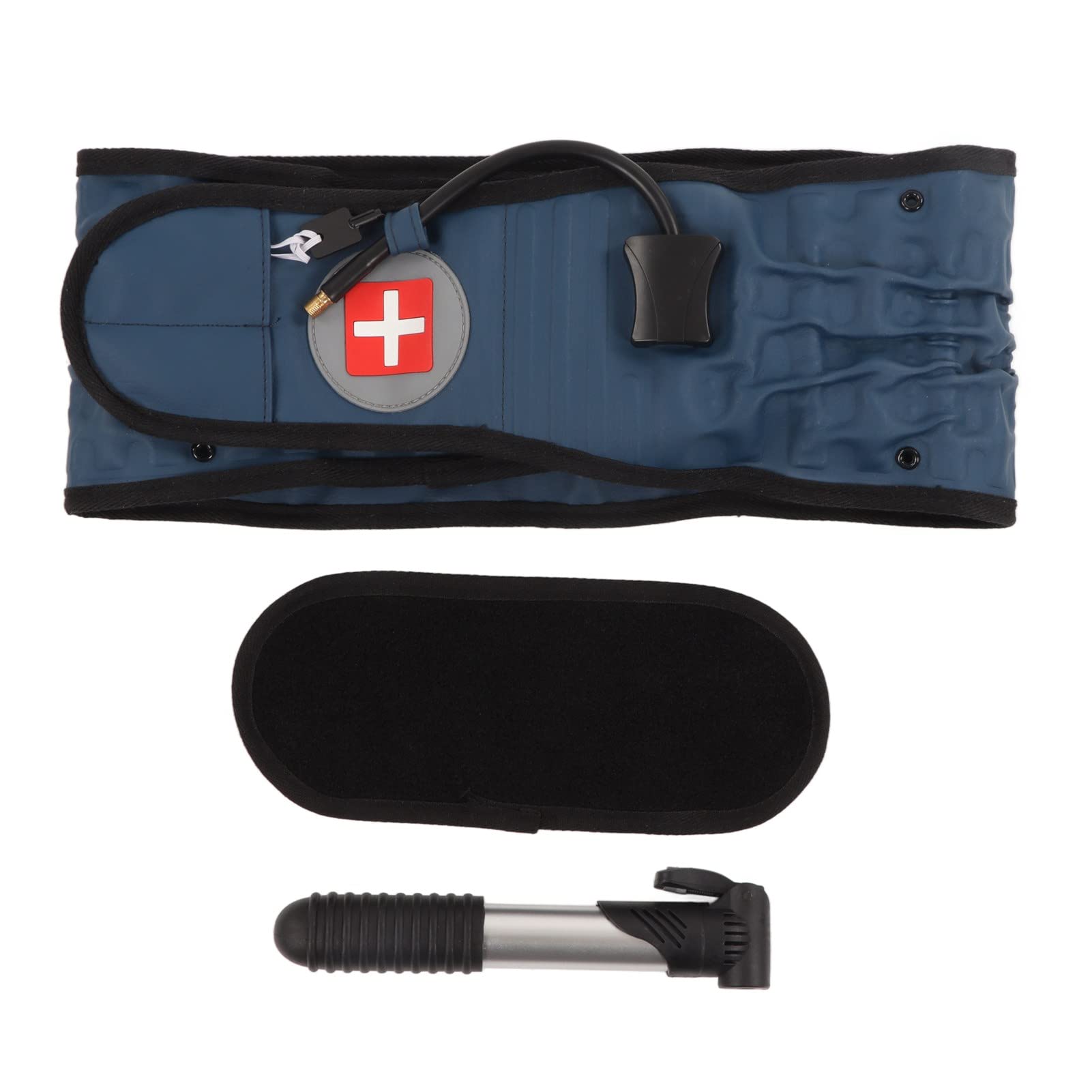 Decompression Back Belt, Spinal Air Traction Belt Back Support and Lumbar Traction for Lower Back Pain Relief, Waist Brace Spinal Decompression Belt, Inflatable Relaxing Muscles Traction Device(Blue)