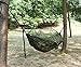 FORTRIC Mosquito Net Outdoor Double Camping Hammock Lightweight Nylon Portable Parachute Hammock for Camping Travel Beach Yard Backpacking with Tree Straps