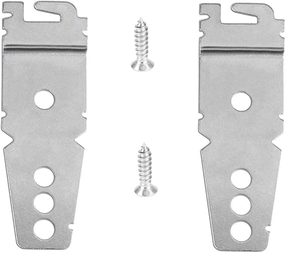 2Pack Undercounter Dishwasher Mounting Bracket Replacement