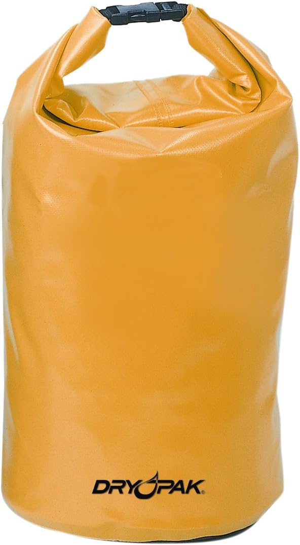 DRY PAK Roll Top Dry Gear Bag, 9.5" x 16, Yellow