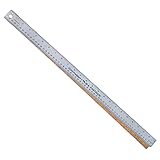 Breman Precision Metal Ruler 24 Inch Cork