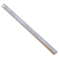 Breman Precision Metal Ruler 24 Inch Cork