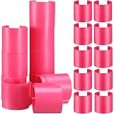 Vercraft 20 Pack 2" Diameter Quilt Clips for Binding, Pink | Fabric Management Sewing Clamps, Long Arm Hand Quilting Frames, Versatile Quilt Rings for Rolling Rail Frame