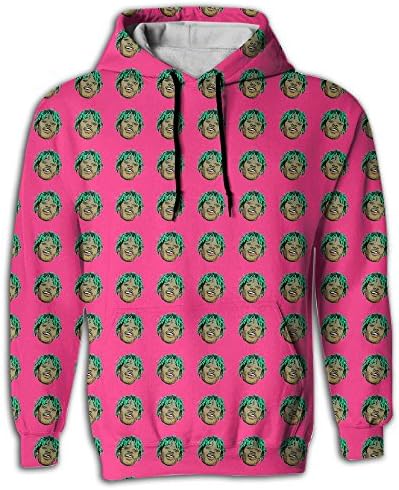 ASDFASDGZX Man Digital Print Travis-Scott-(15) Funny Cotton Long Sleeve Custom Hoodie Small