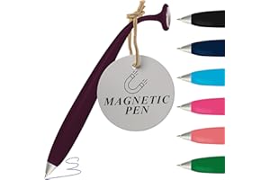 Wellspring Wiggle Pen - Magnetic Pens For Fridge And Other Magnetic Surfaces, For Making Quick Notes Or Lists, Use With A Gro