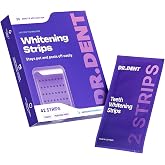 DRDENT Purple Teeth Whitening Strips - 42 Strips (21 Treatments) - Peroxide Free Pap Whitening - Color Correcting Purple