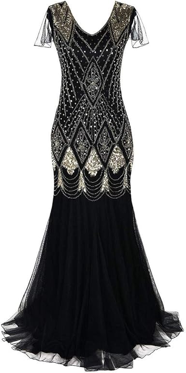 vintage sequin dress